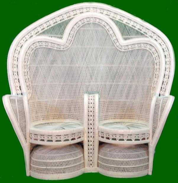 White peacock chair on sale for sale